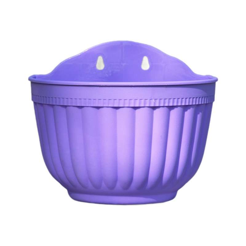 壁挂花盆绿萝墙壁塑料墙角挂篮半花盆