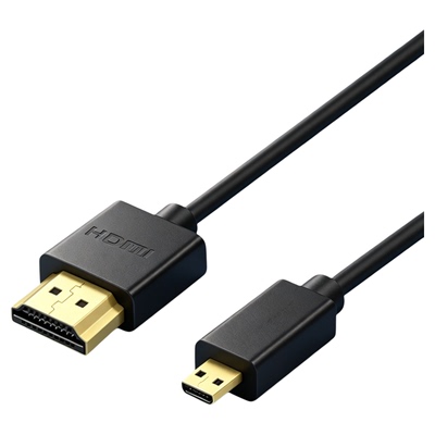 4K高清Micro HDMI线适用于索尼a6000 a6100 a6300 a6400 a6700相机接采集卡直播监视器图传稳定传输细软线身