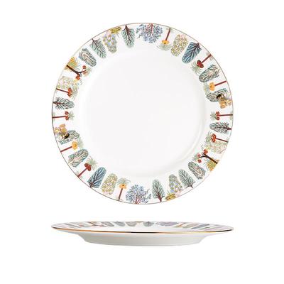 墨色陶瓷一人食轻奢西餐餐具套装