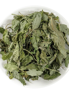 天然薄荷叶药食用晒干薄荷梗茶水