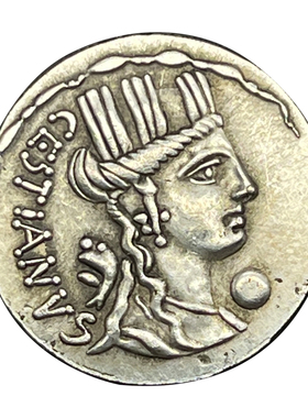 古罗马神话硬币古币吊坠大地女神