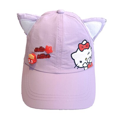 笛姿莎儿童速干帽春季卡通可爱