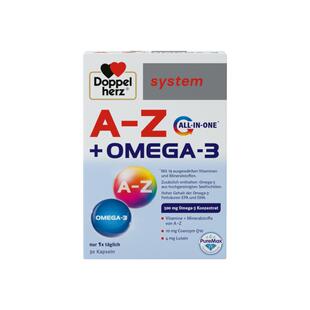 德国双心鱼油复合维生素b矿物质vcve25种营养女士一日营养包30粒