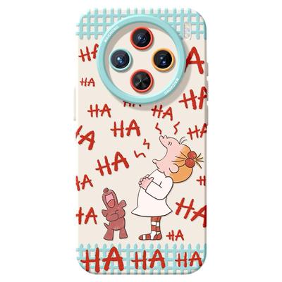 适用vivox300手机壳ultra女款x100s保护套x80pro硅胶x70全包防摔x60高级50新款x200哈哈vivo好看女孩pro+软外