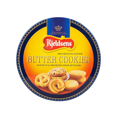 【直播间】丹麦蓝罐曲奇908g原装进口黄油饼干礼盒