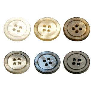 简约质感开衫毛衣纽扣男女衬衫扣子复古风大衣西装扣黑色风衣裤扣