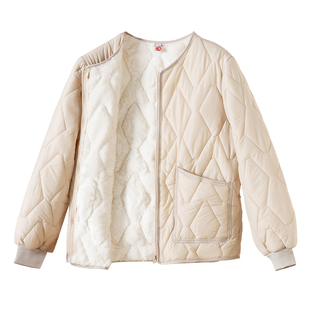 棉衣女款2025新款学生校服神器加绒加厚保暖内胆东北零下40度棉服