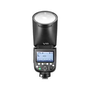 Godox神牛V100触摸屏闪光灯单反摄影机顶外拍圆头佳能尼康索尼a7m4富士摄影高速TTL微单单反中文菜单热靴灯