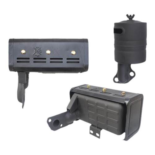 风冷柴油微耕机发电机配件173F178F186FA188F排气管废气管消声器