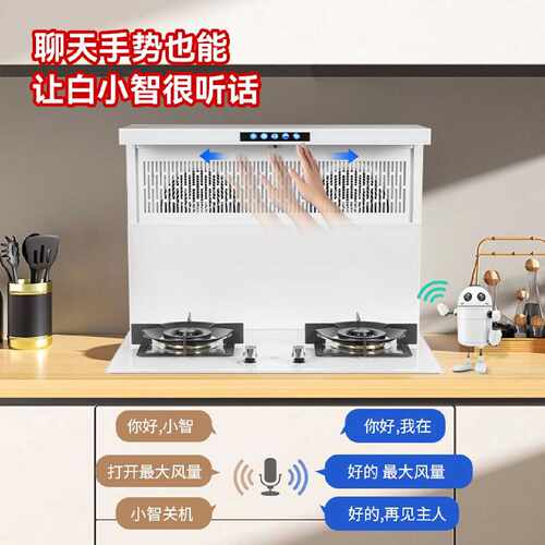 精恩好太太厨房台面集成灶分体式一体灶嵌入式家用油烟机燃气灶
