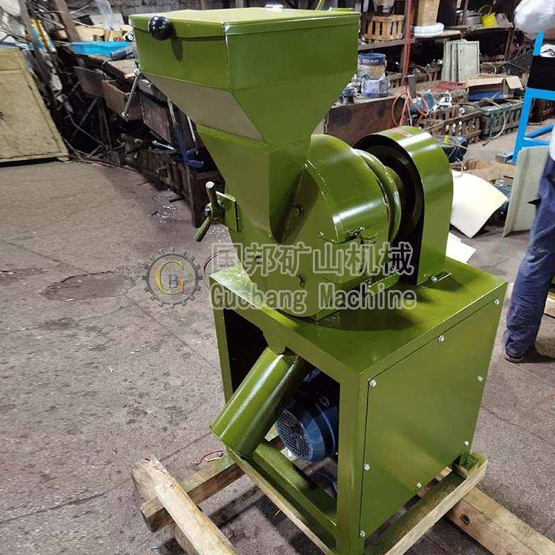 小型立式圆盘粉碎机 200目矿石干式磨粉制样机 实验室圆盘破碎机