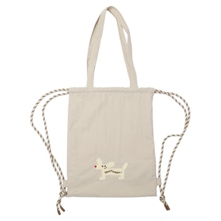 NotToday|大耳狗束口抽绳两用包双肩单肩包大容量旅行通勤健身包