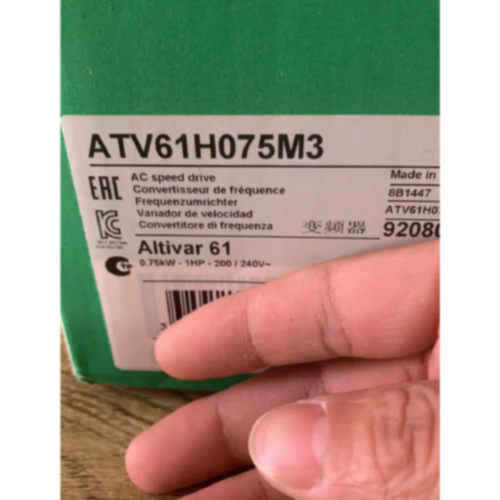 议价Schneider变频器ATV61H075M30.75KW220VATV31H037N4A