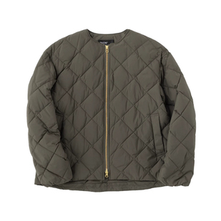 UNFILO×TAION绗缝设计感保暖秋冬防寒羽绒短夹克外套女ONWARD