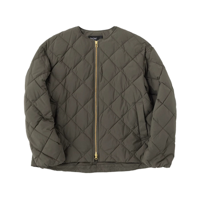 UNFILO×TAION绗缝设计感保暖时尚适宜羽绒短夹克外套女ONWARD