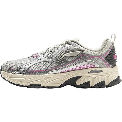 李宁逍遥女官方正品复古跑步鞋