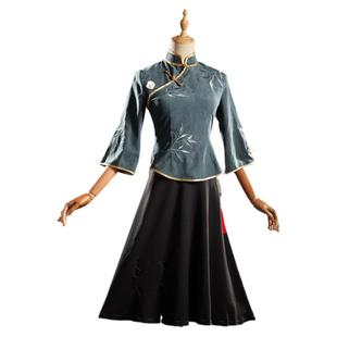 猫漫第五人格cos服古董商女原皮国风旗袍女动漫日常女c服
