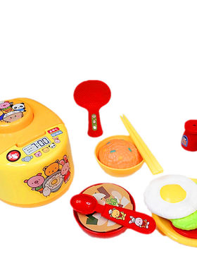 日本迷你儿童过家家煮饭做饭玩具