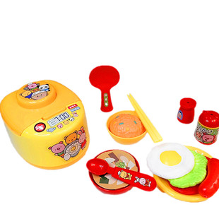 日本儿童迷你电饭锅仿真厨房电饭煲儿童过家家煮饭做饭宝宝玩具