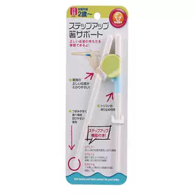 日本儿童训练筷子自动回弹学习筷