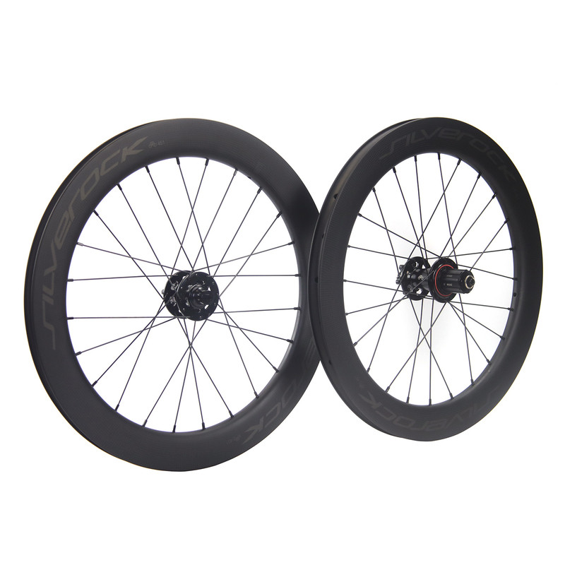 SILVEROCK SR50C 20寸451 406高框碳圈燕鸥B8轮组小轮折叠车轮组