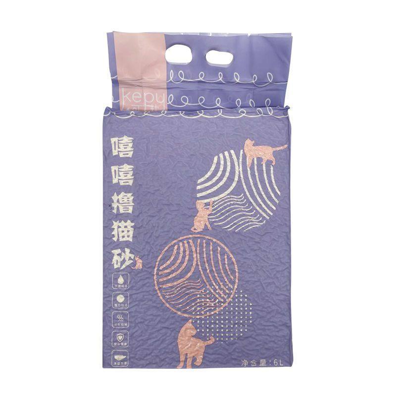 新疆包邮原味绿茶水蜜桃豆腐砂6L/2.4kg猫砂可降解植物砂