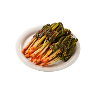 延边朝鲜族韩式小葱泡菜风味腌制香葱韩国泡菜辣白菜腌葱酱菜