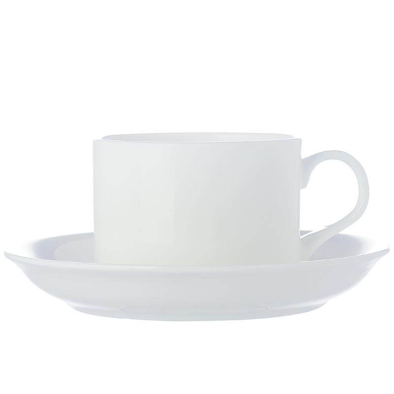 纯白陶瓷景德镇咖啡杯