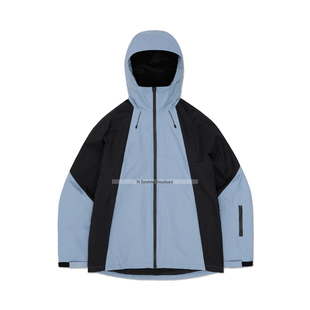 2526DIMITO韩国滑雪服单双板男女防水风套头户外连帽上衣QUASAR