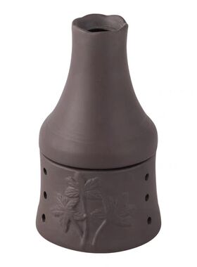 紫砂按摩艾灸刮痧罐手持刮痧推拿美容院同款刮痧艾灸全身通用灸罐