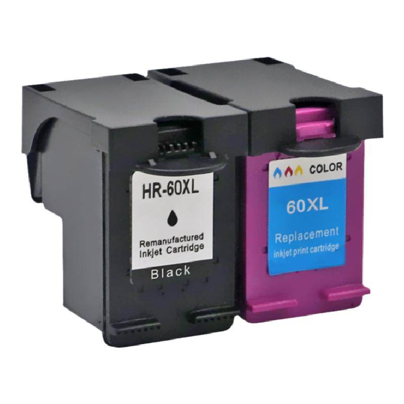 DAT适用HP Deskjet F2400 F2418 F2488打印机墨盒HP Photosmart C4795 C4740 C4750 C4780 C4795惠普60xl墨盒