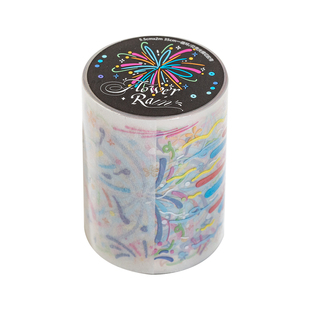 烟花贴纸pet模切胶带手帐本diy材料彩色素材手账拼贴手工装饰贴