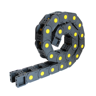 尼龙拖链坦克链车床塑料履带增强电缆线槽高速雕刻机工业传动链条