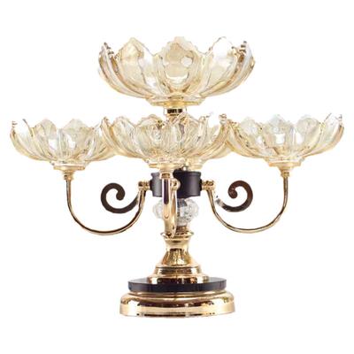 2025新款轻奢果盘高档家用客厅