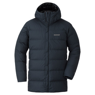 montbell户外2025秋冬新款GTX防风防寒保暖鹅绒中长款羽绒服男款