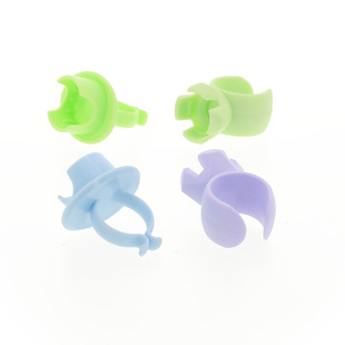 牙科戒托 塑料戒指小调碗 指环调拌碗 指环碗 使用方便