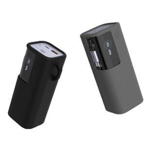 适用倍思 极客充 100W自带线充电宝保护套硅胶套便携10000mAh移动电源收纳盒全包保护防摔减震多功能收纳配件