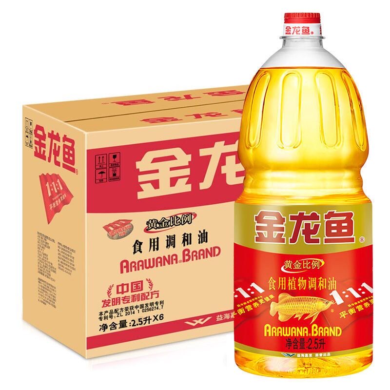 金龙鱼黄金比例1.1.1食用植调和油