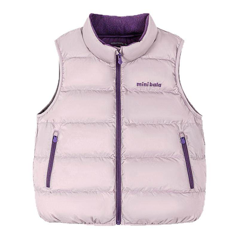 【真心绒】迷你巴拉巴拉男女童羽绒马甲儿童保暖三防背心2025冬