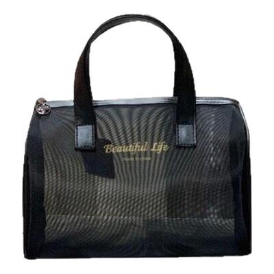 透明洗漱网纱收纳大容量化妆包