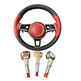 适用于保时捷方向盘卡宴 帕拉梅拉 Macan718 992 911卡曼改装升级