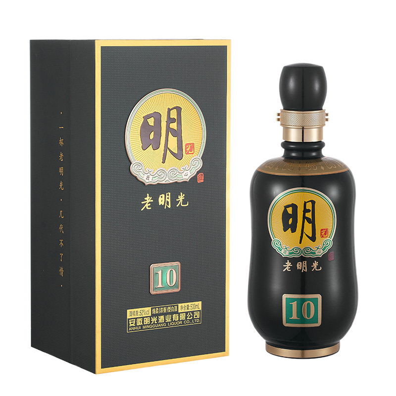 老明光10绵柔浓香型52度500ml*1
