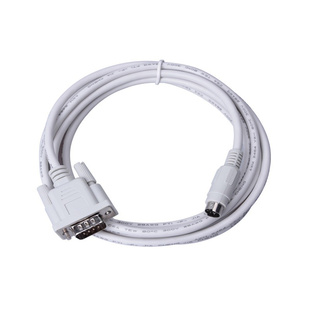 适用威纶触摸屏MT6056iMT6070HMT6103iP与三菱plc通讯线MT6000-FX