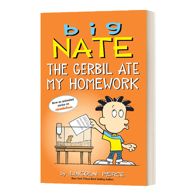 Big Nate The Gerbil Ate My Homework 大内特系列23 彩漫画小说