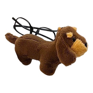 超萌高颜值ins风玩偶包包挂件腊肠狗可爱公仔毛绒书包钥匙扣礼物