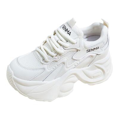 森马网面老爹鞋女透气运动休闲鞋