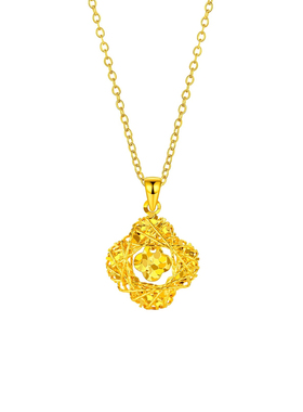 SMGI/幸运如意吊坠碎冰冰锁骨链