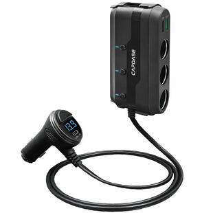 卡登仕 多功能一拖七点烟器车载手机充电器type-c PD快充车充4USB