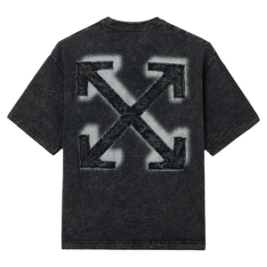 OFF-WHITE™情侣装新款圆领短袖T恤潮流酷感双箭头图案装饰半袖