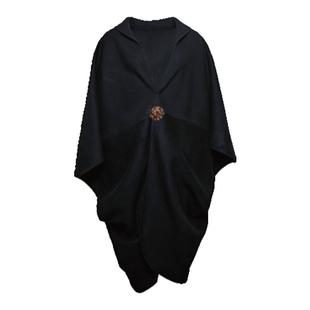 REFUSE CLUB 2024秋冬新款羊毛茧形双面呢大衣外套